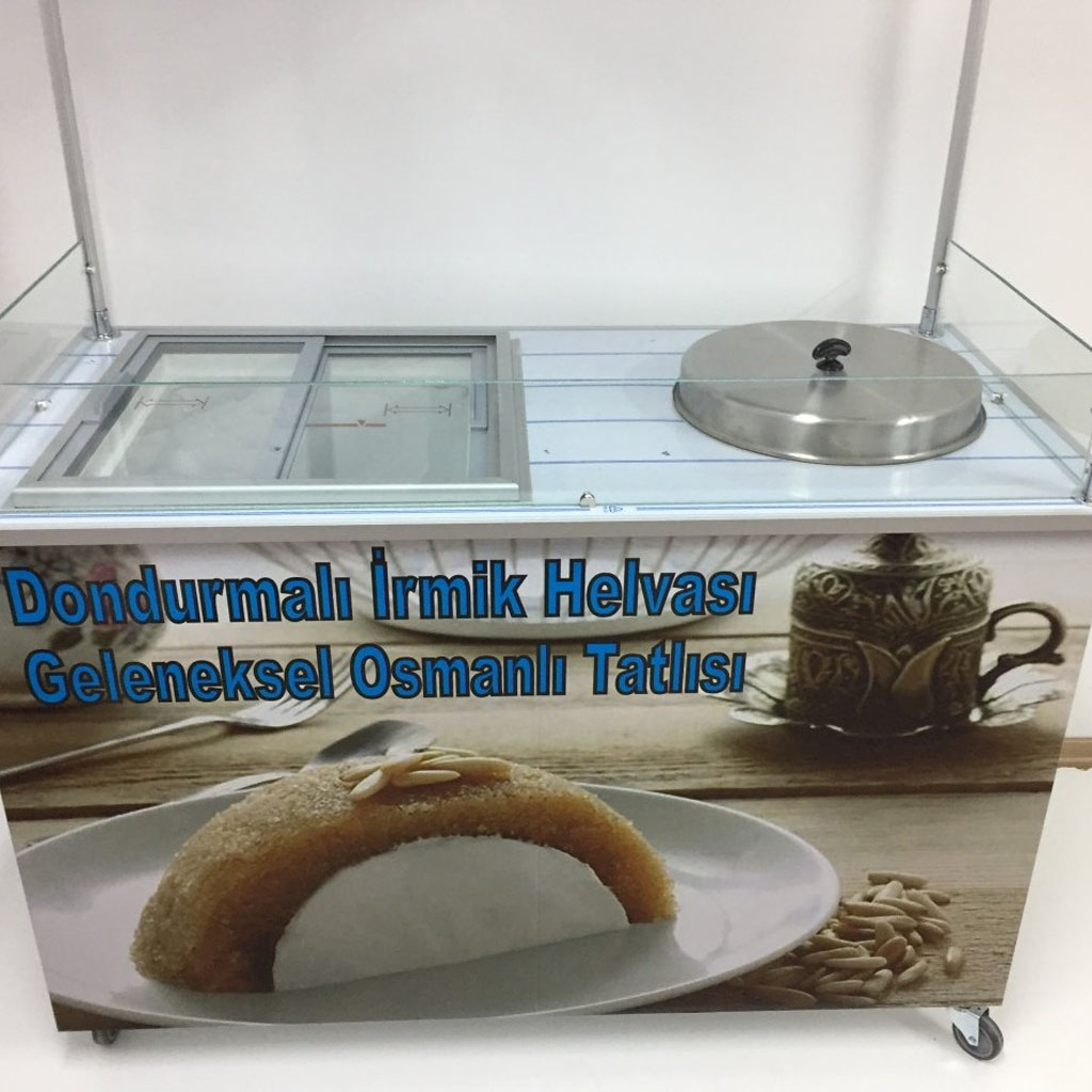 Dondurmalı İrmik Helvası Arabası - Görsel 3
